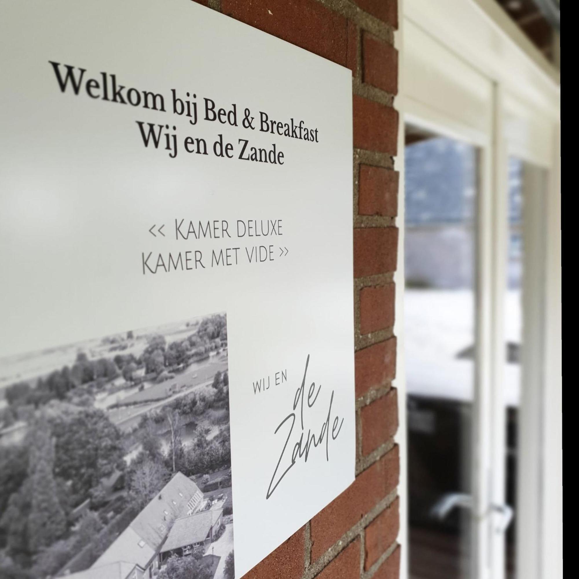 Bed And Breakfast 'Wij En De Zande' Kamperveen エクステリア 写真